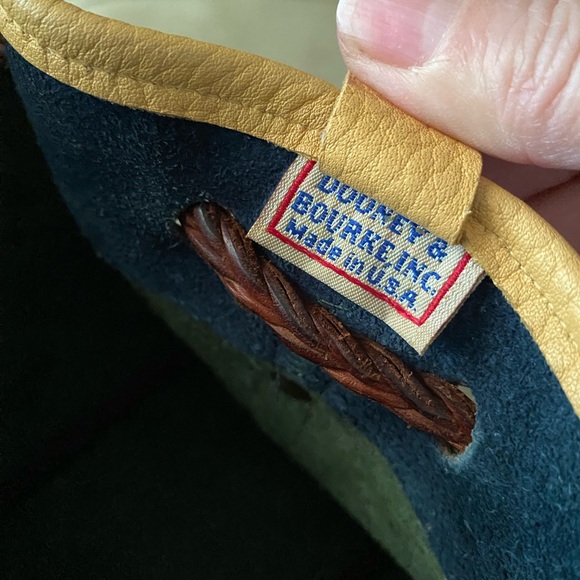 LKNW Dooney & Bourke Mini Teton AWL Bucket Drawstring Leather Pebbled Bag - Picture 14 of 15